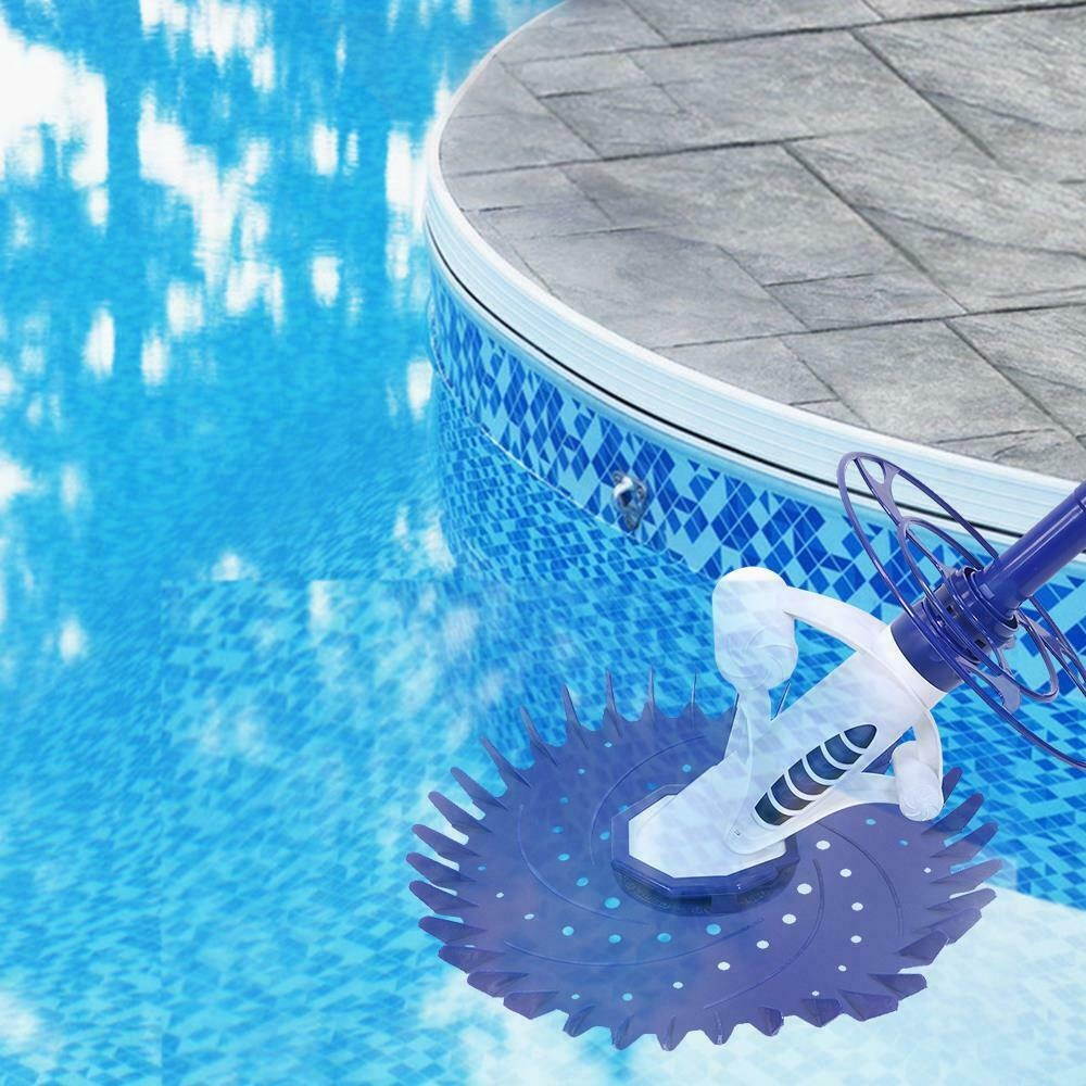 Automc Swimming Pool Vacuum Cleaner Hover Climb Wall w/ Hose In Ground