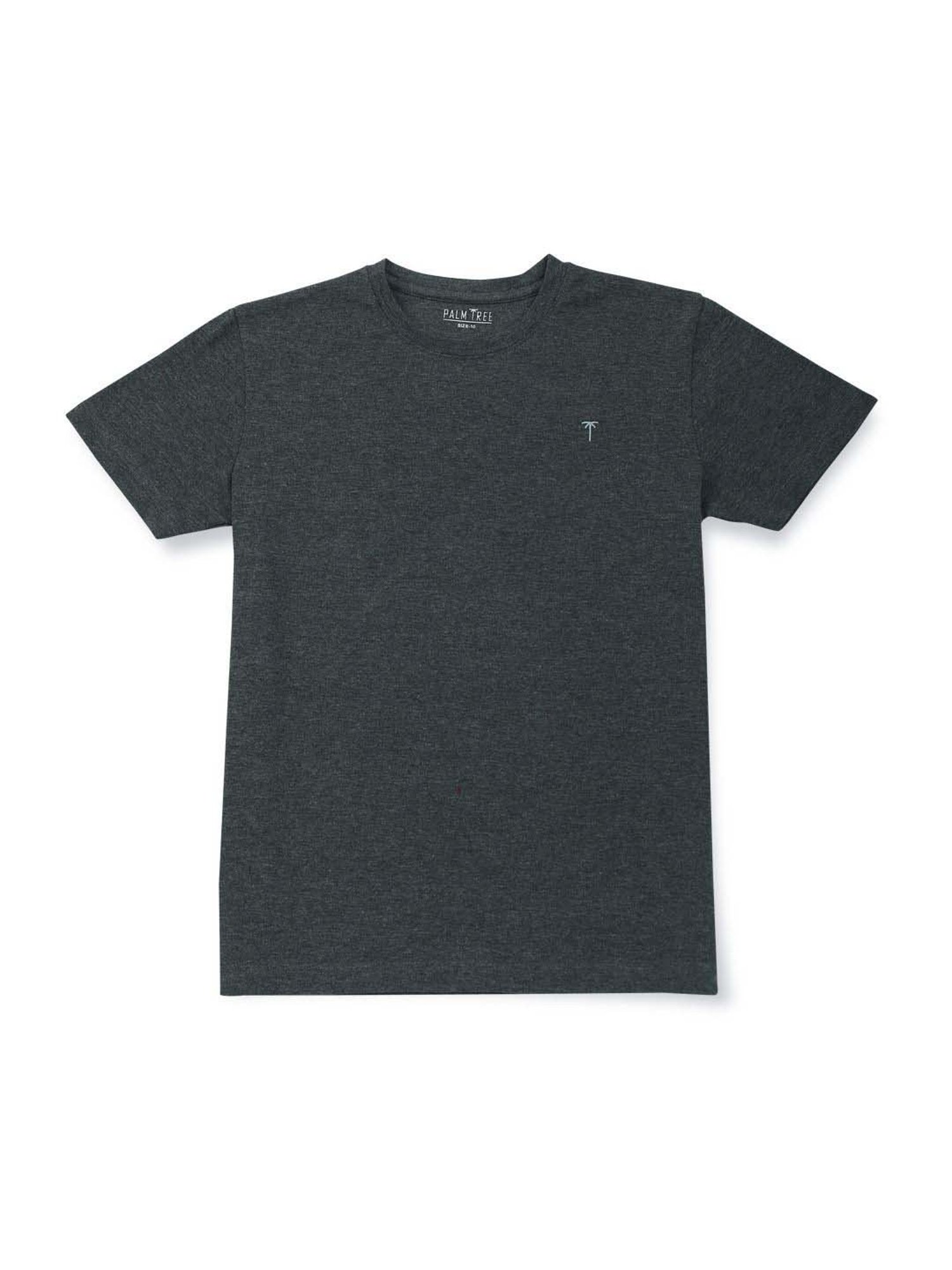 Palm Tree Boys Multicolor Cotton Regular Fit T-Shirt (Pack of 3)