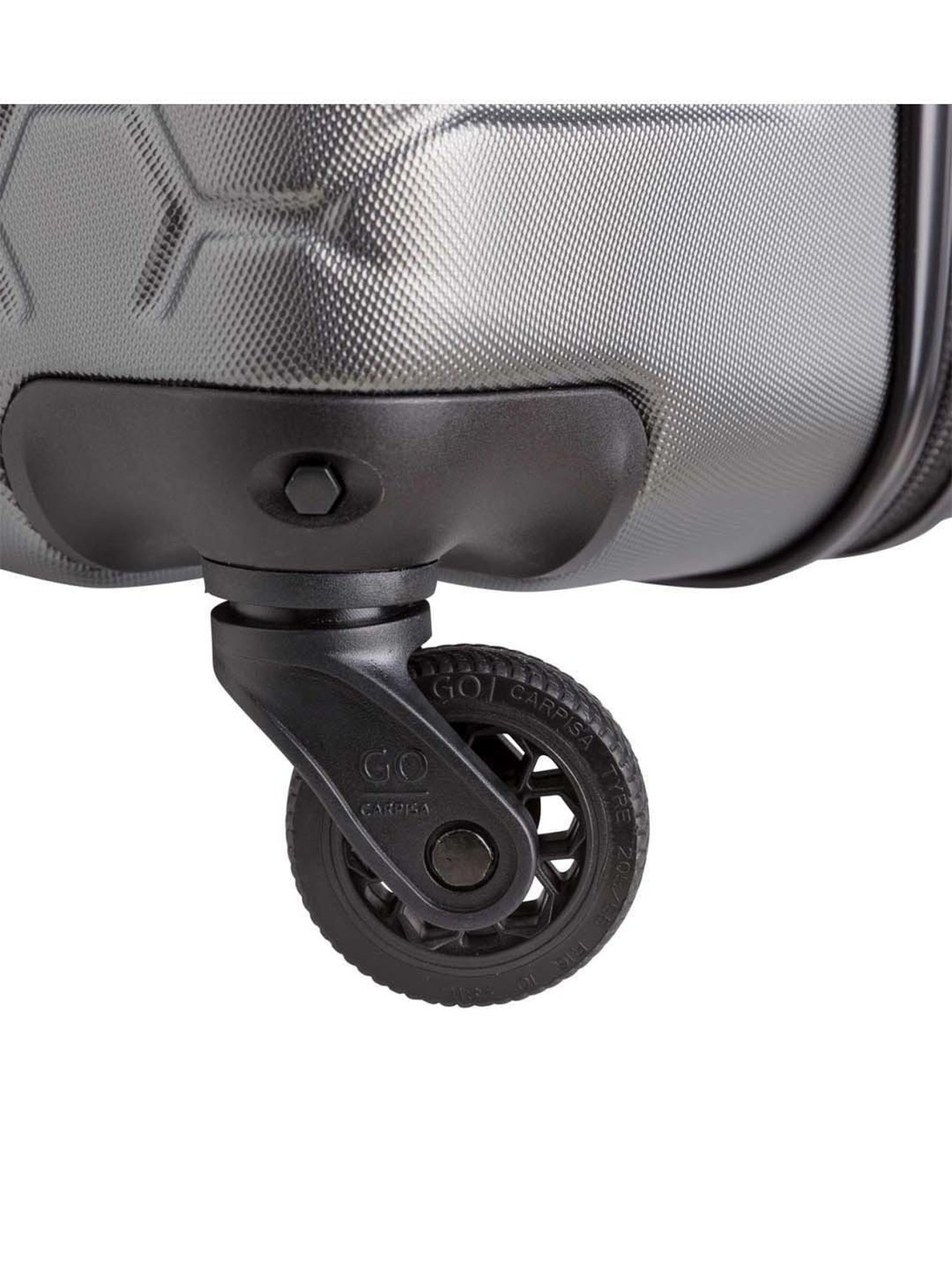 Assembly Green Textured Small Cabin Trolley - 20 inch