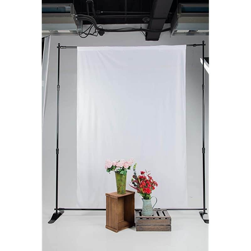 5ft&times;7ft Solid White Backdrop Portrait Background for Photography Studio Children and Headshots Background for Photography Video and Television