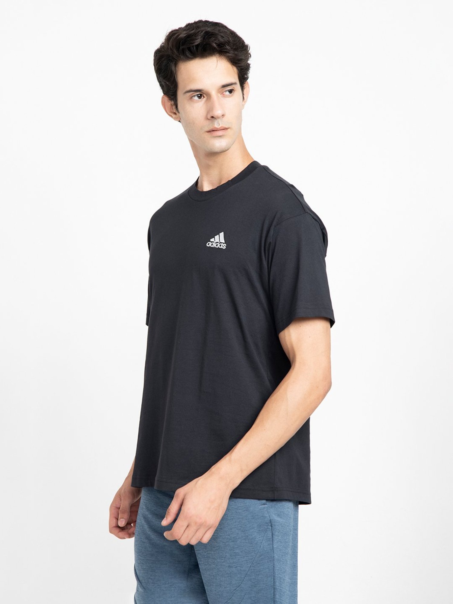 adidas Black Crew T-Shirt