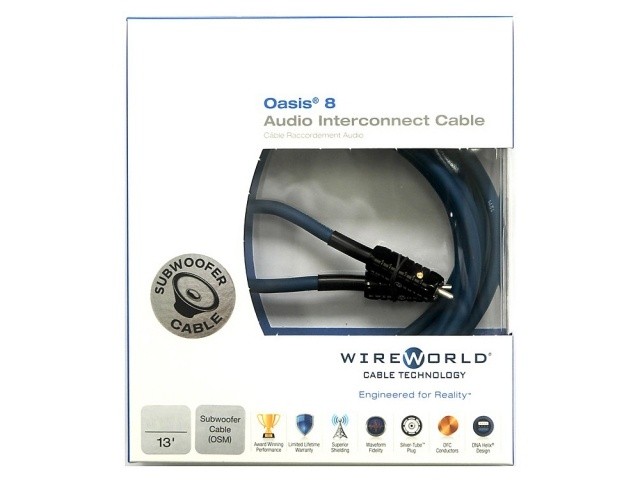 Wireworld subwoofer cable 8m- Oasis 8