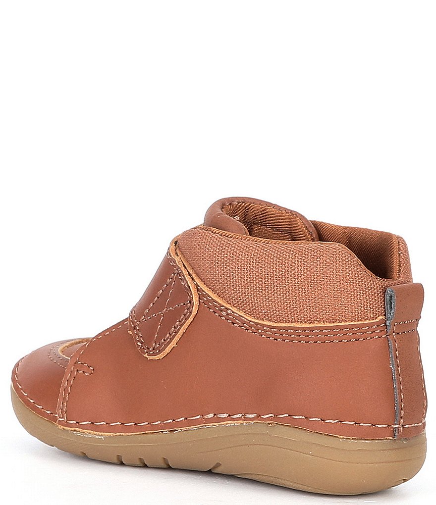 Stride Rite Boy's Mateo Soft Motion Leather Booties (Infant)