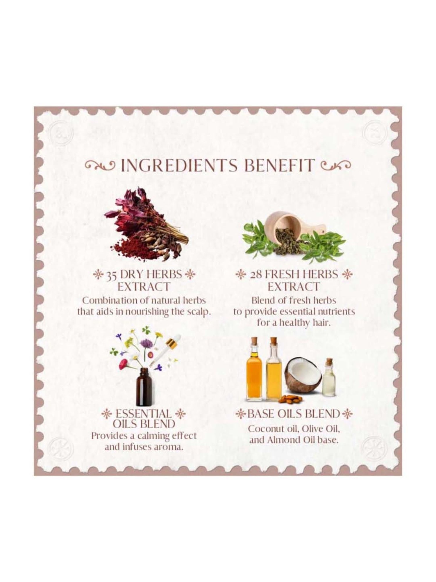 Old School Rituals Hand-Picked 63-Herb Hair Elixir - 100 ml