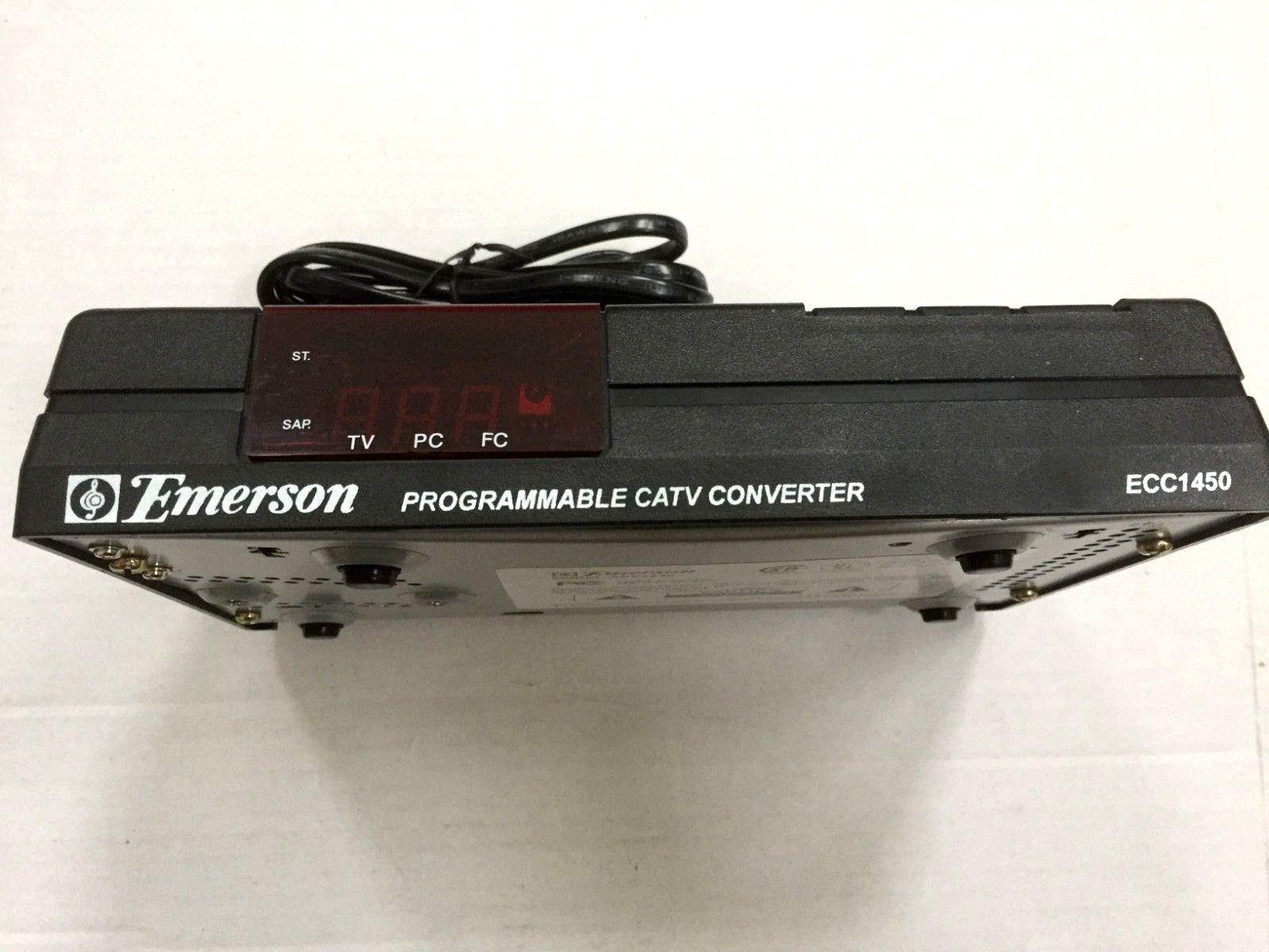 EMERSON MTS/Stereo 181 Channel Programmable Cable Converter w/Volume & Remote