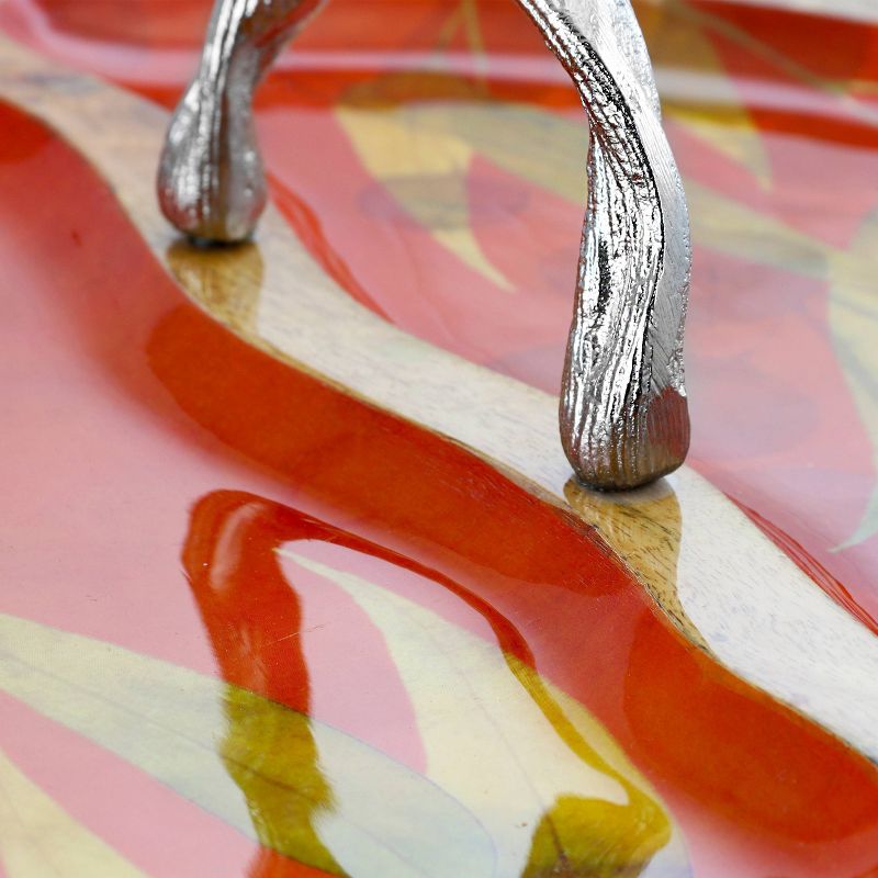 Gibson Elite 16" Wood Serving Tray with Handles