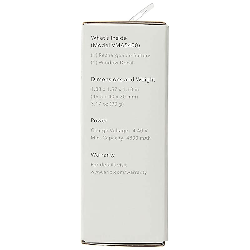 Certified Accessory Rechargeable Battery | Compatible with  Ultra and Pro3 Camera | VMA5400