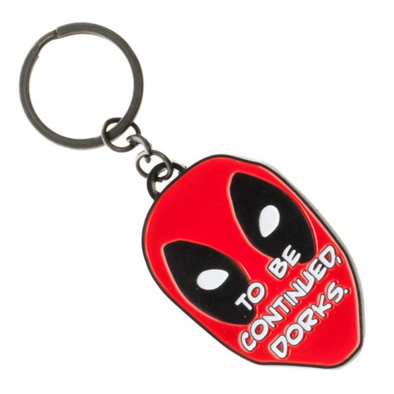Bioworld Marvel Deadpool "Dorks" Metal Keychain