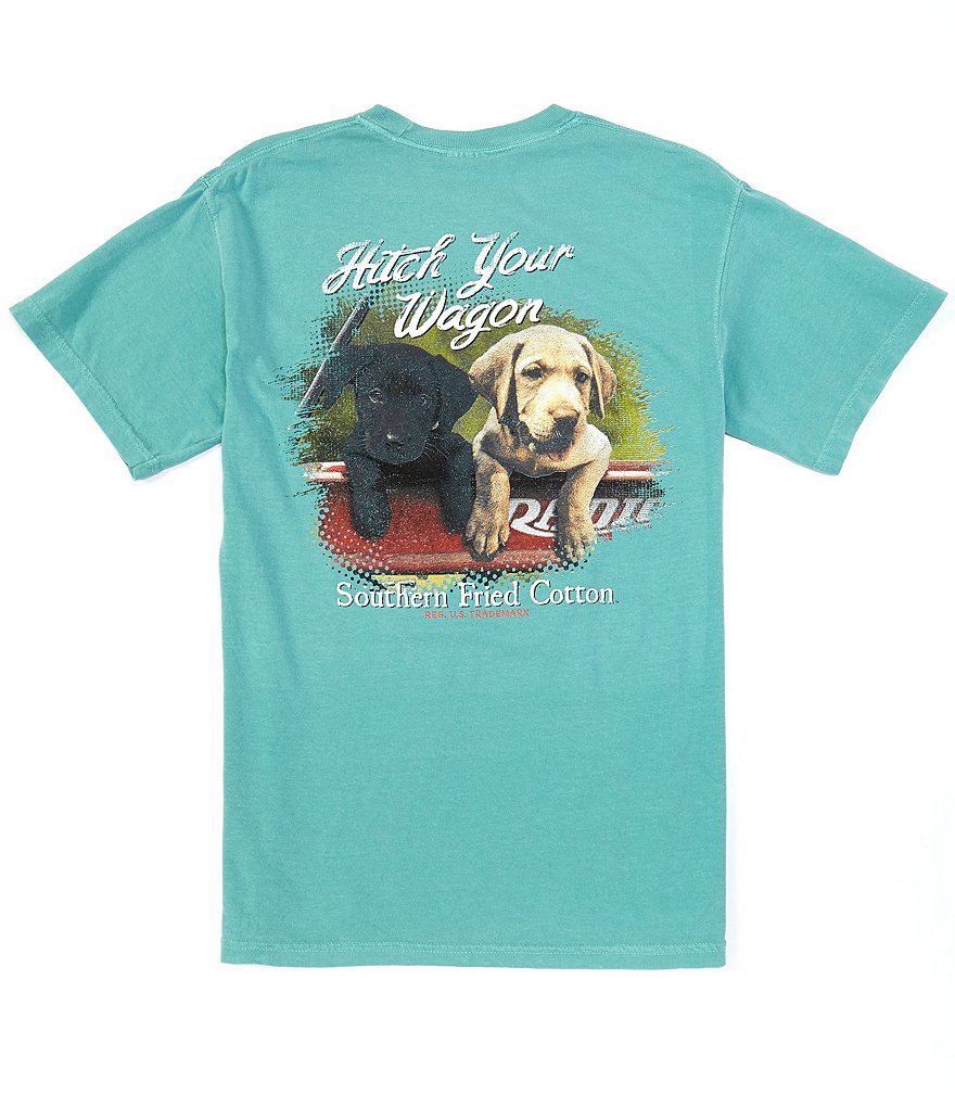 Southern Fried Cotton Men's Mazie Short-Sleeve Pocket Graphic Tee