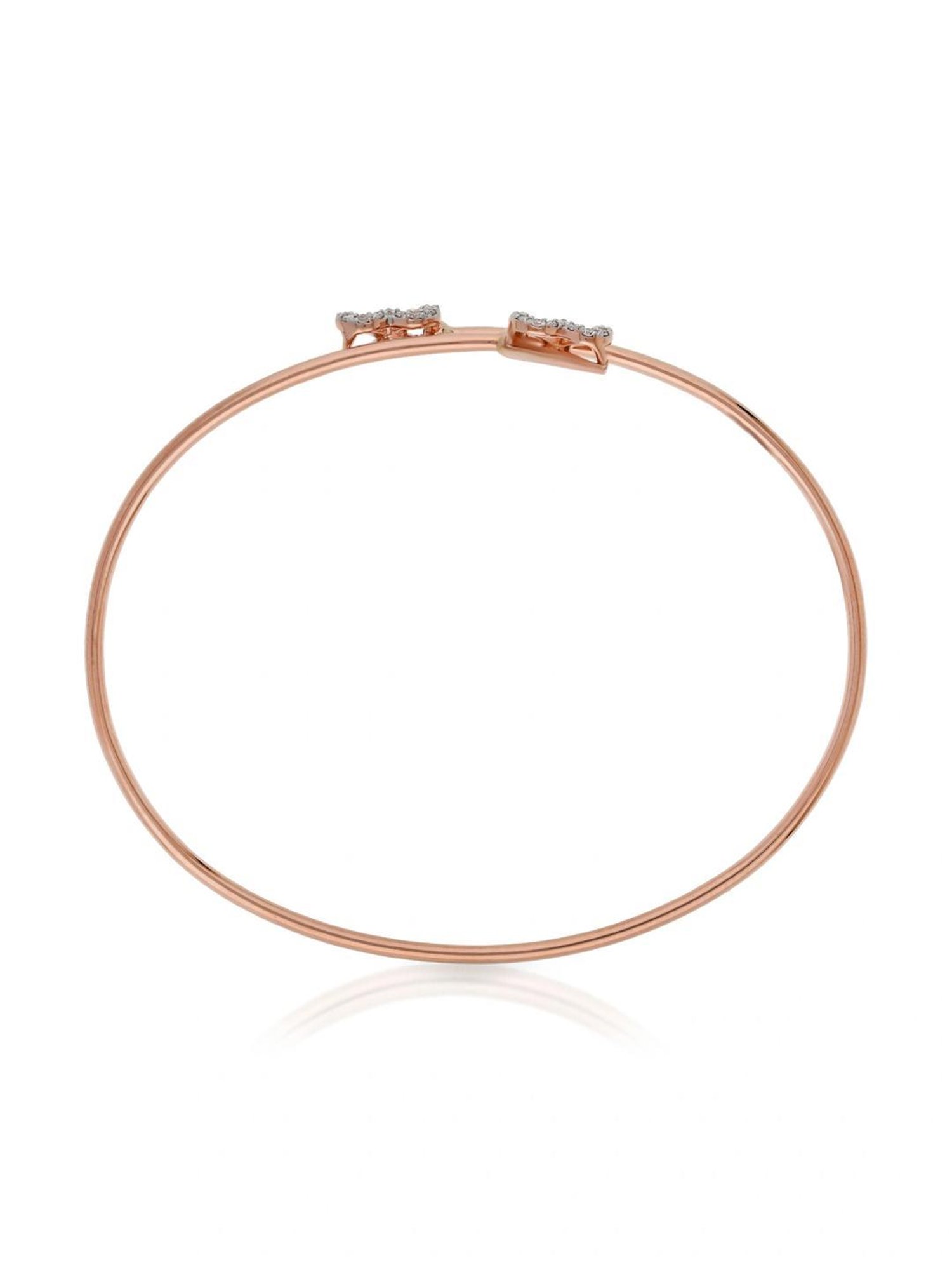 Candere by Kalyan Jewellers BIS Hallmark 18K Yellow Gold and Certified Diamonds Bracelet