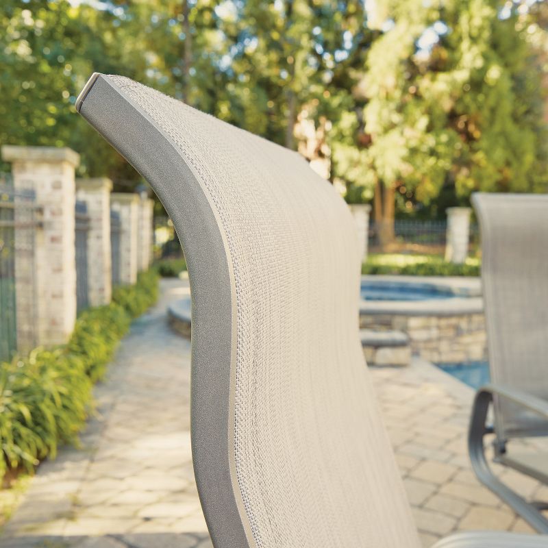 Daytona Outdoor Swivel Chair - Dark Gray - Home Styles