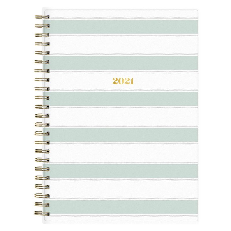 Undated Teacher Planner 8.5" x 11" Large Weekly Lesson Plan Book Botanical Floral - TF Publishing