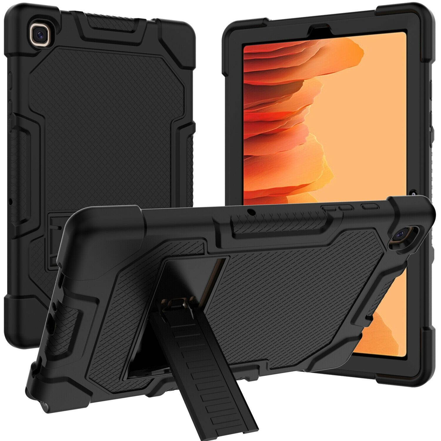Samsung Galaxy Tab A7 10.4 ase Hybrid Heavy Duty Armor Stand Cover