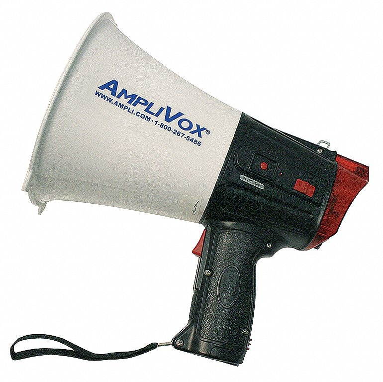 AmpliVox S604 Safety Strobe Megaphone