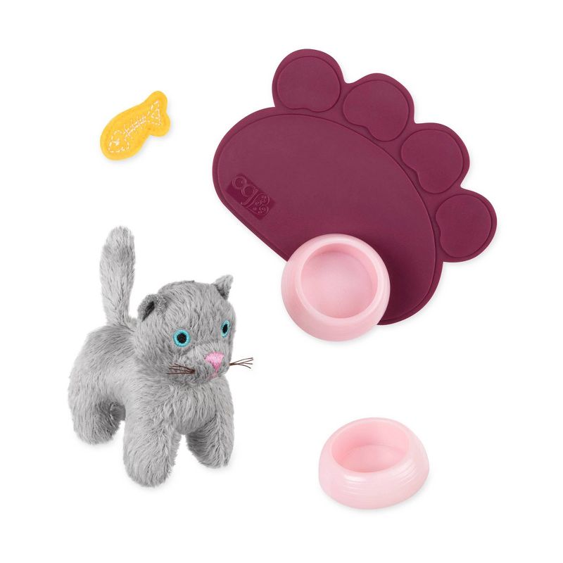 Our Generation Plush Pet Kitten Accessory Set for 18" Dolls