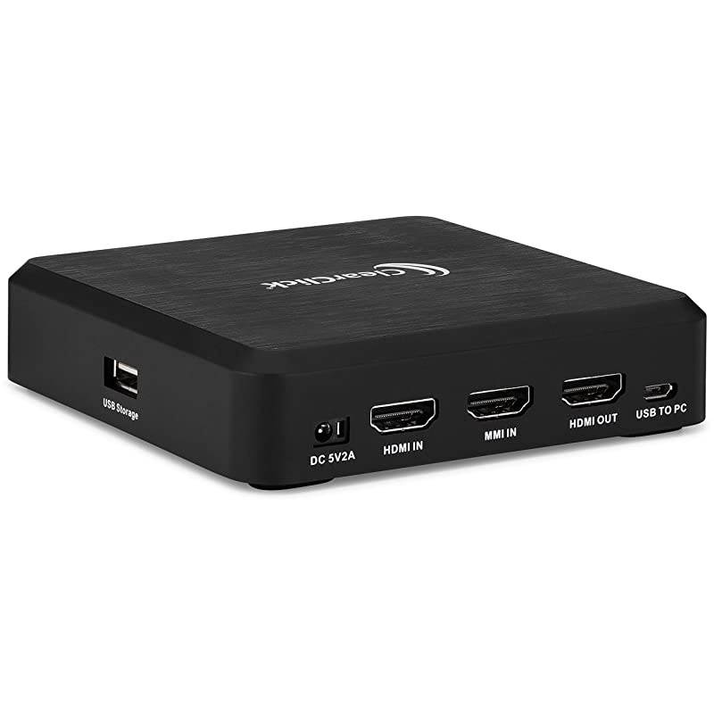 HD Capture Box Platinum - Capture and Stream Video from HDMI, RCA, AV, VGA, YpbPr, VHS, VCR, DVD, Camcorders, Hi8