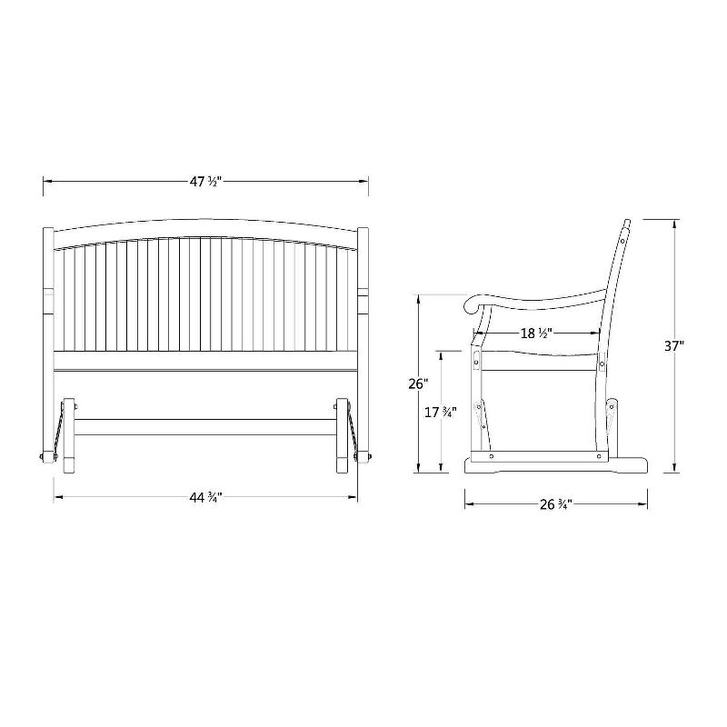 Sunnydaze Outdoor Meranti Wood with Teak Oil Finish Wooden Garden Planter Box Bench Seat - 68" - Brown