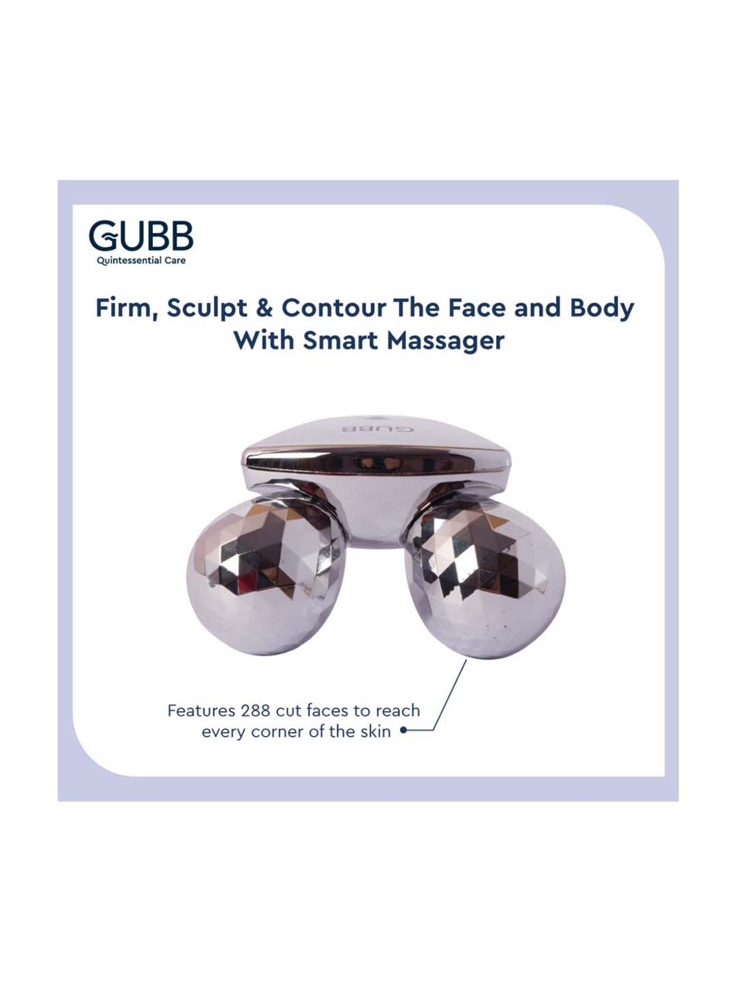 GUBB 3D Face & Body Massager for Skin Lifting