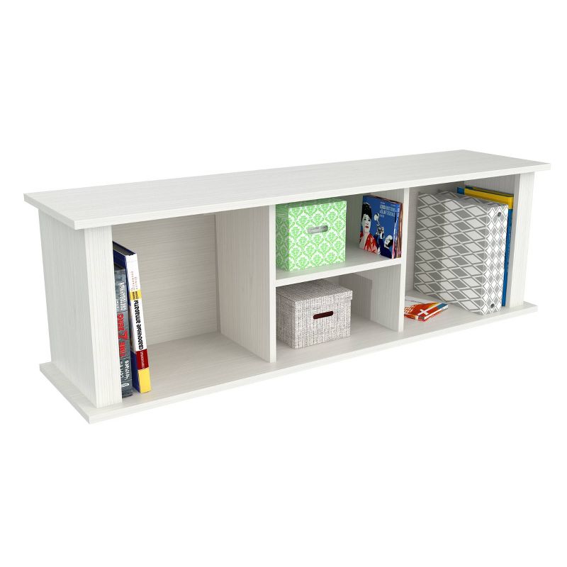 Wall Mounted Hutch Washed Oak - Inval