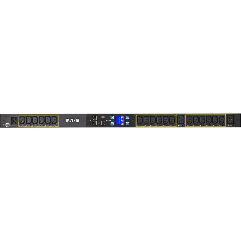 Eaton ePDU G3 Metered Input 21U-A; 3.84 KW; IN: L6-20P/C20 16A 1P OUT: 18XC13:2XC19 - 18 x IEC 60320 C13, 2 x IEC 60320 C19 - 120 V AC, 230 V AC