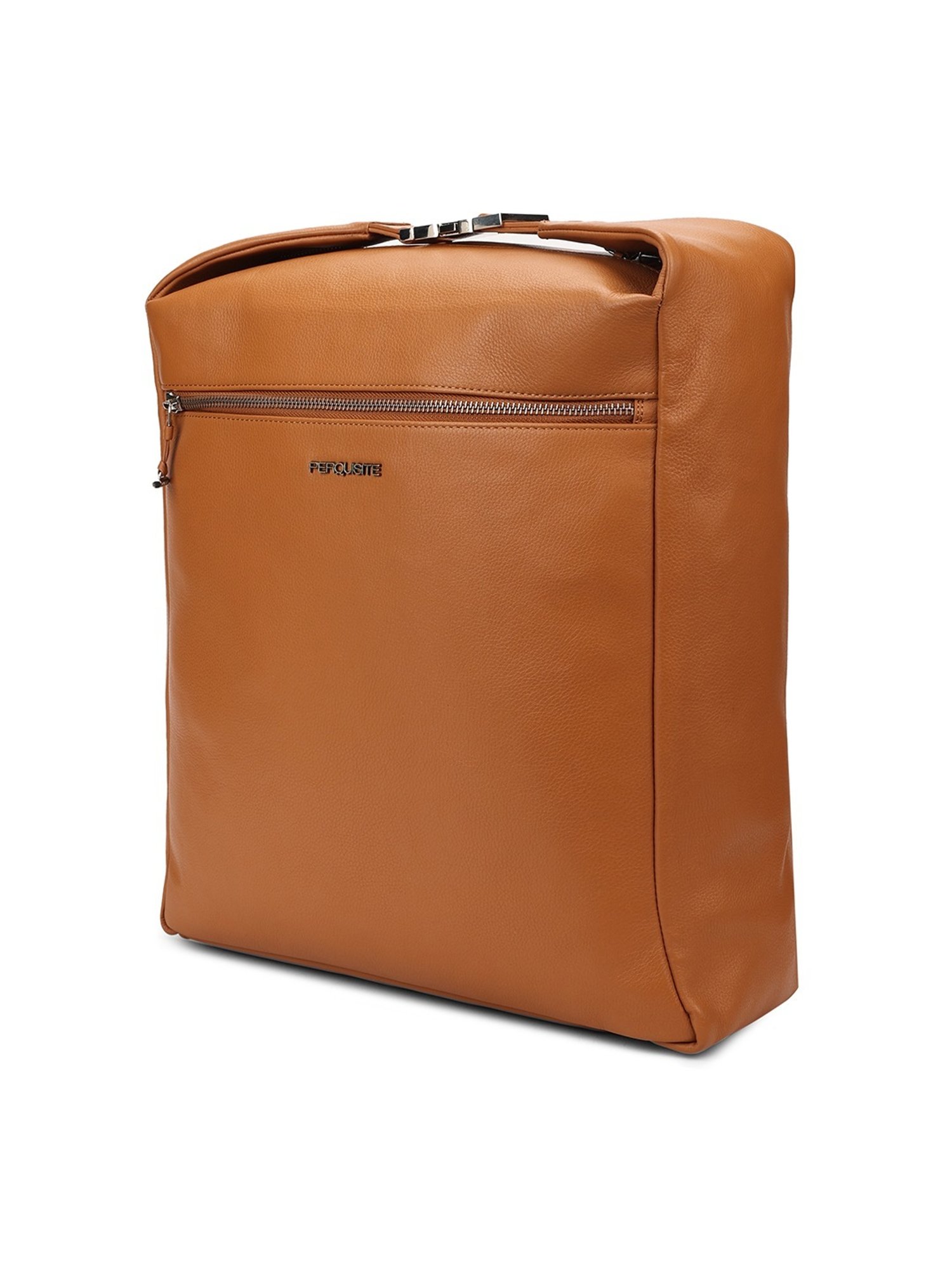 Tohl Tan Distressed Leather Backpack