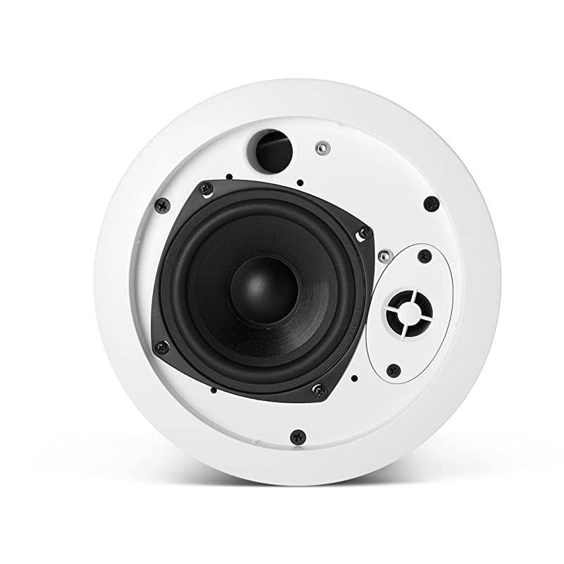 C24CT MicroPlus C24CT 4.5-Inch Ceiling Loudspeakers, White, Sold as Pair