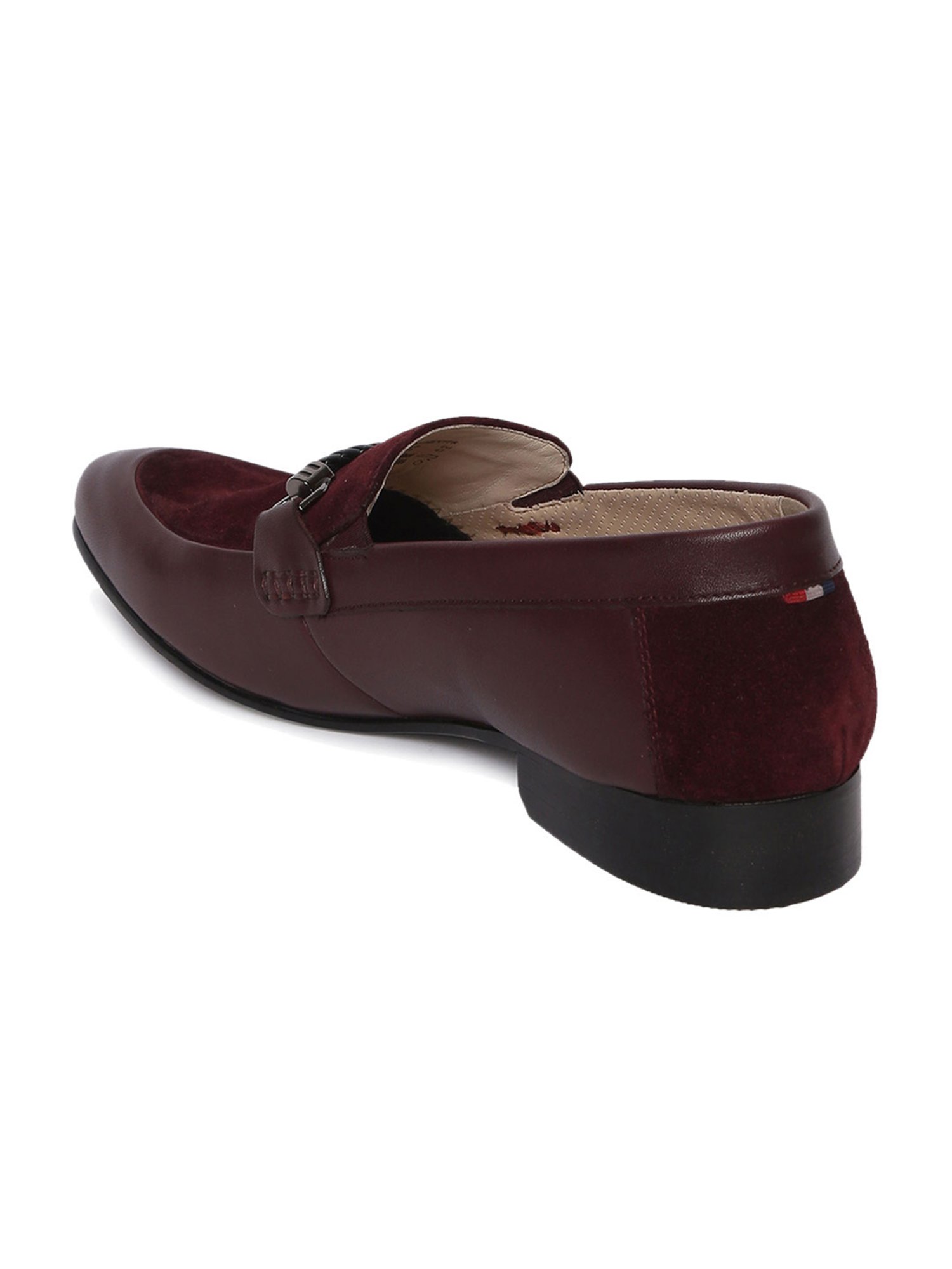 Gabicci Men's Winchester Maroon Loafers