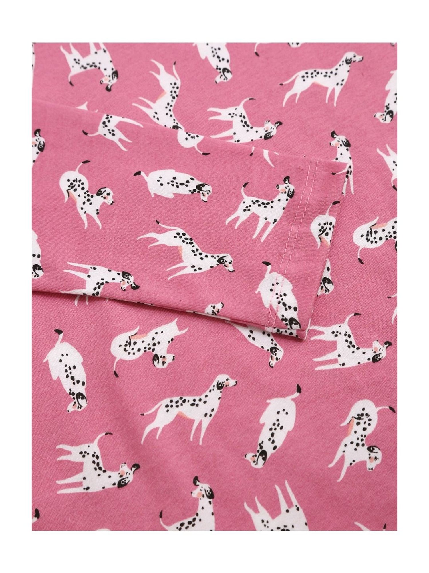 Kids Craft Pink Cotton Printed T-Shirt & Pants