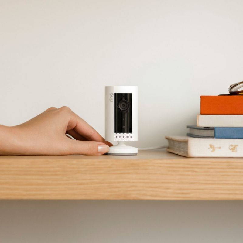 Ring Indoor Cam Plug-In HD Security Camera, Two-way talk, Works with Alexa