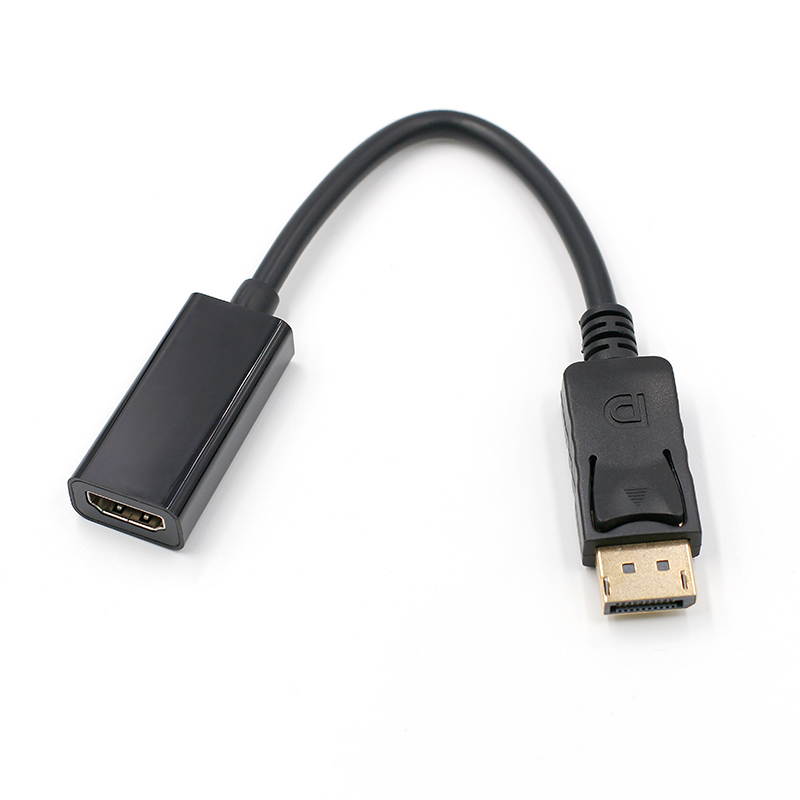 DP Display Port Male To HDMI Female Cable Converter Adapter L6A4