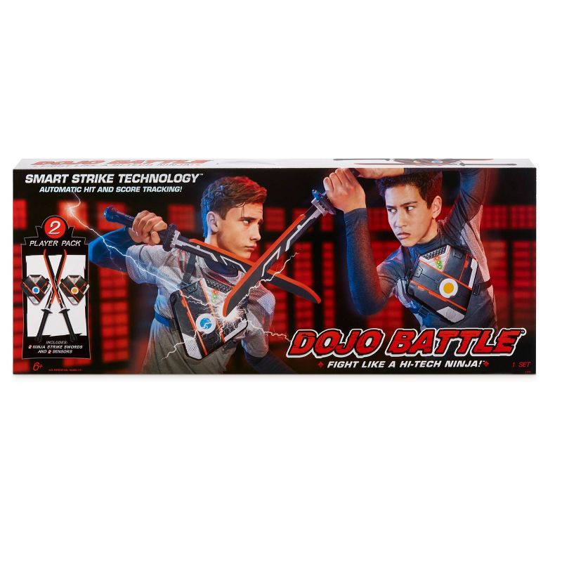 Dojo Battle Electronic Battling Game with Smart Strike Technology Swords and Chest Pieces