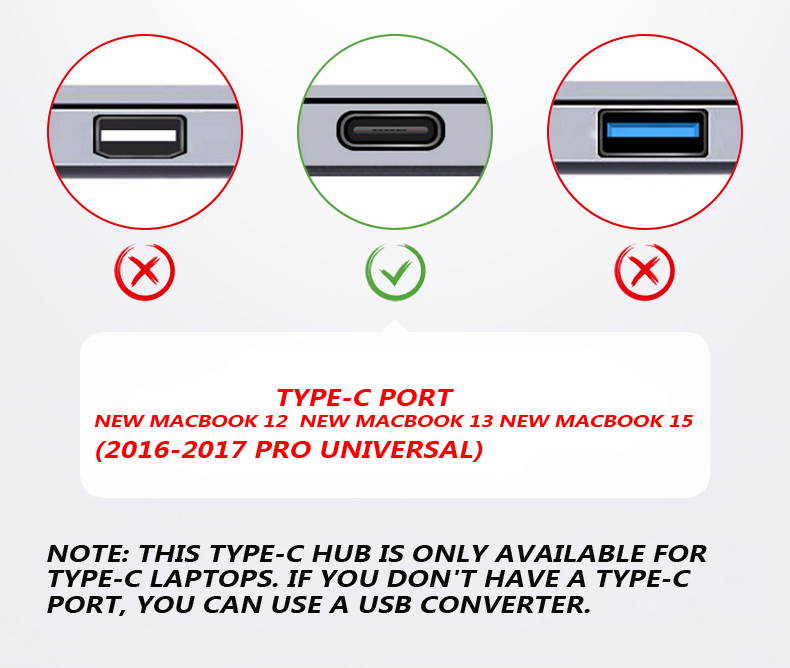 ESTONE USB Hub USB C to HDMI Adapter for Samsung S8/S9/Note8/Note9 Dex Mode Thunderbolt 3 Adapter for Macbook Pro/Air 2016 2017 Support HDMI4K*2K60HZ 4K*2K30HZ 1080P60HZ 1080P30HZ 720P-Gary