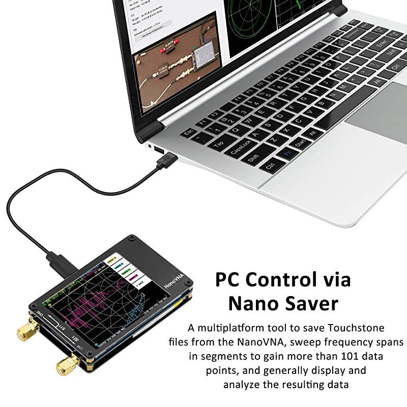 Vector Network Analyzer 10KHz 15GHz V34 HF VHF UHF Antenna Analyzer Measuring S Parameters Voltage Standing Wave Ratio Phase Delay Smith Chart