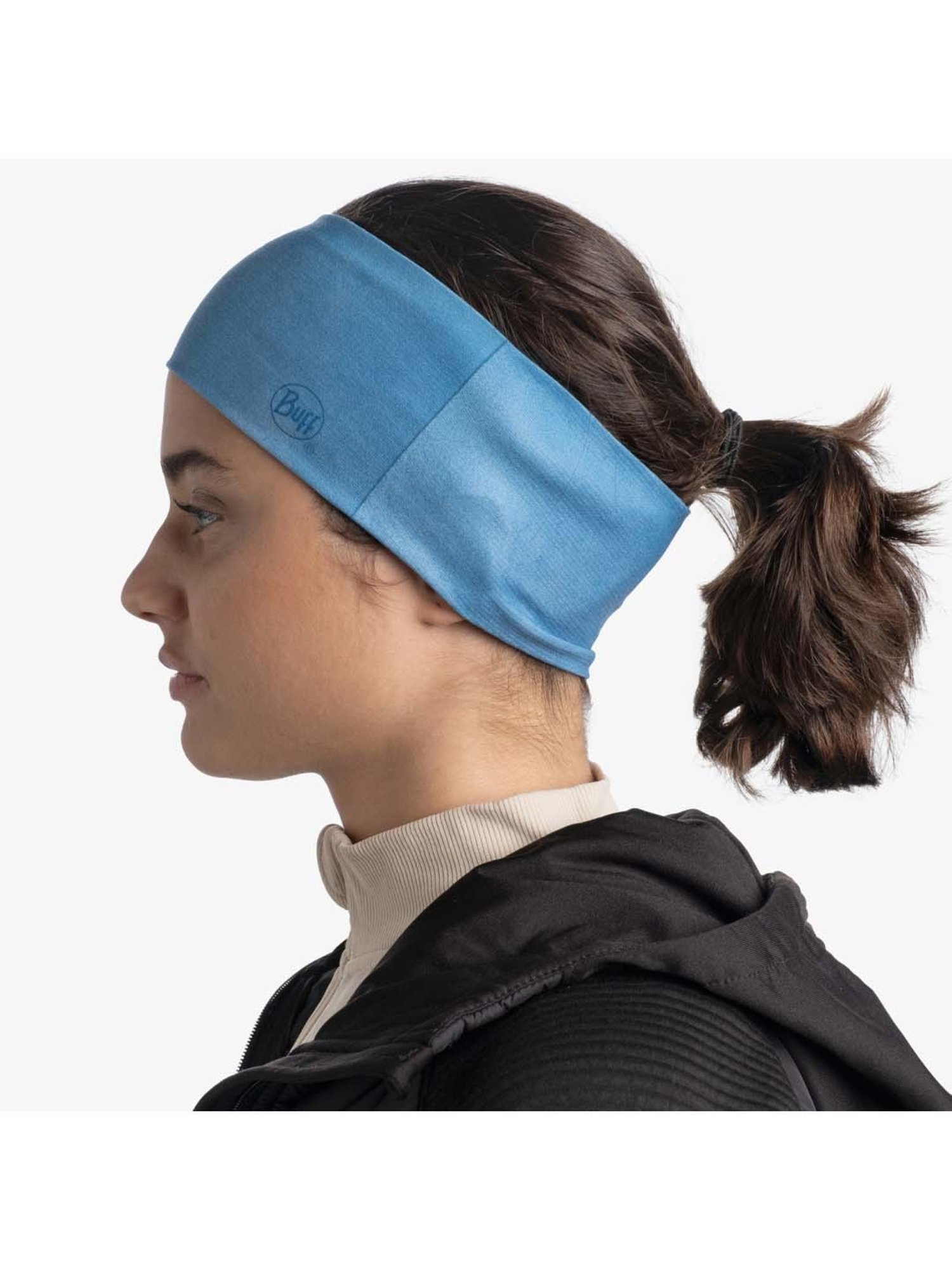 BUFF Black Printed Bandana