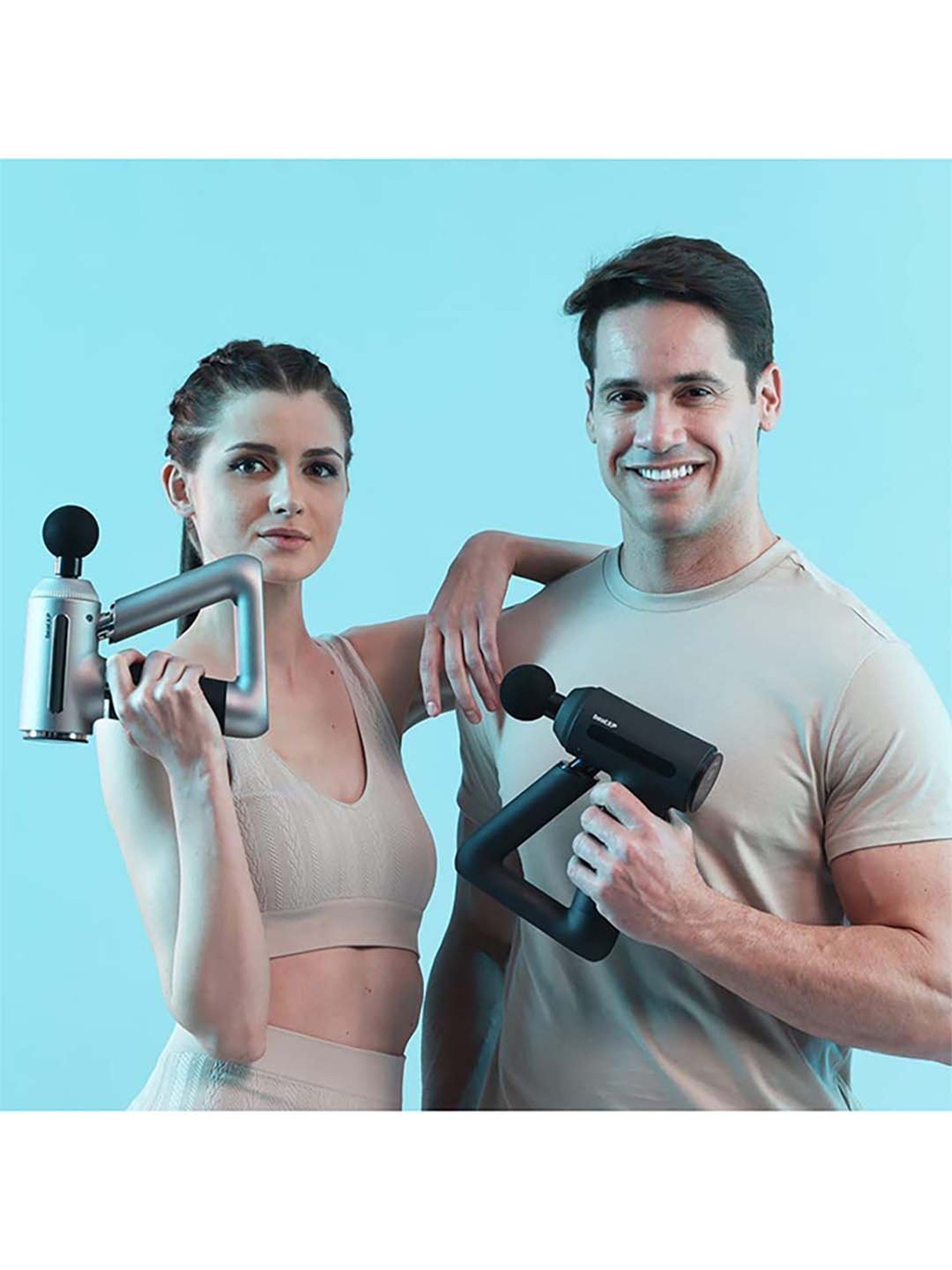 Caresmith Bloom Rose Quartz Gua Sha Face Massage Tool for Women, Battery Powered (Rose Quartz)