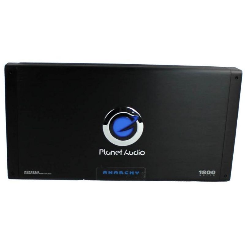 Planet Audio AC1800.5 1800W 5 Channel Car Amplifier Power Amp + Remote (2 Pack)
