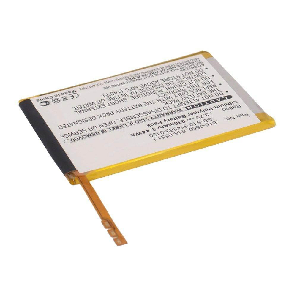 930mAh 616-0550, 616-0551 Battery Replacement for Apple iPod Touch 4 (4th Generation) A1367 8GB, 16GB, 32GB, 64GB with Installation Tools