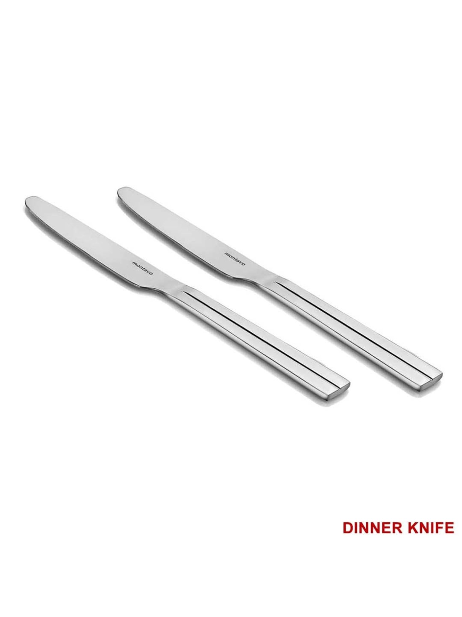 FnS Nile Silver Stainless Steel Cutlery - Set of 24
