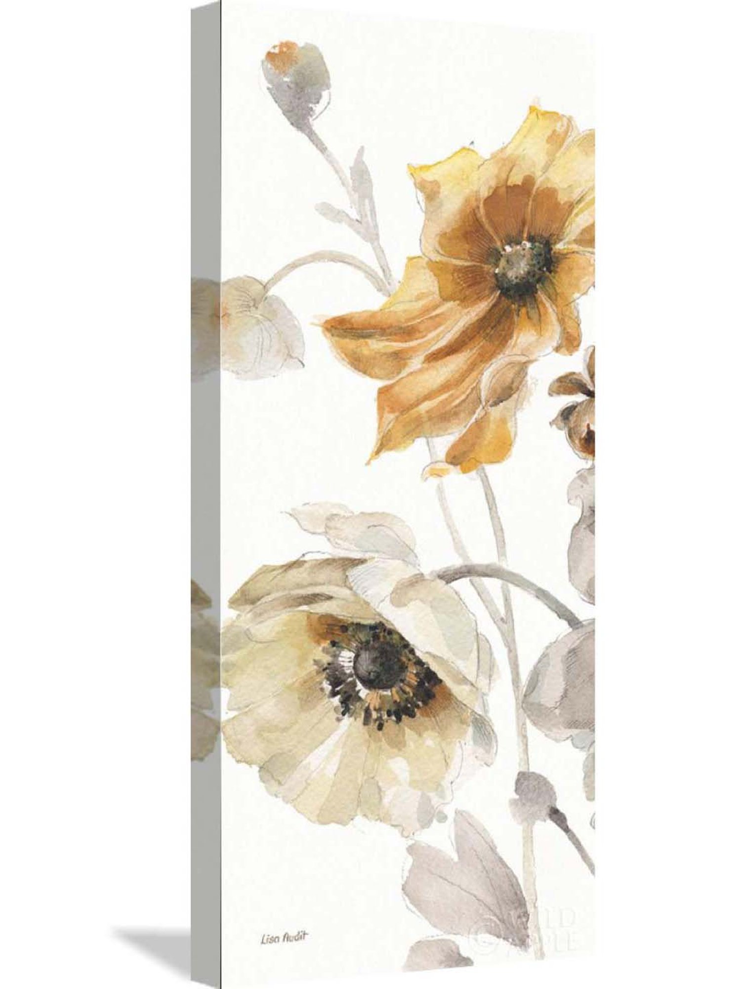 18"x24" 83 Oranges Juicy Surprise Unframed Wall Poster Print Blue - Deny Designs