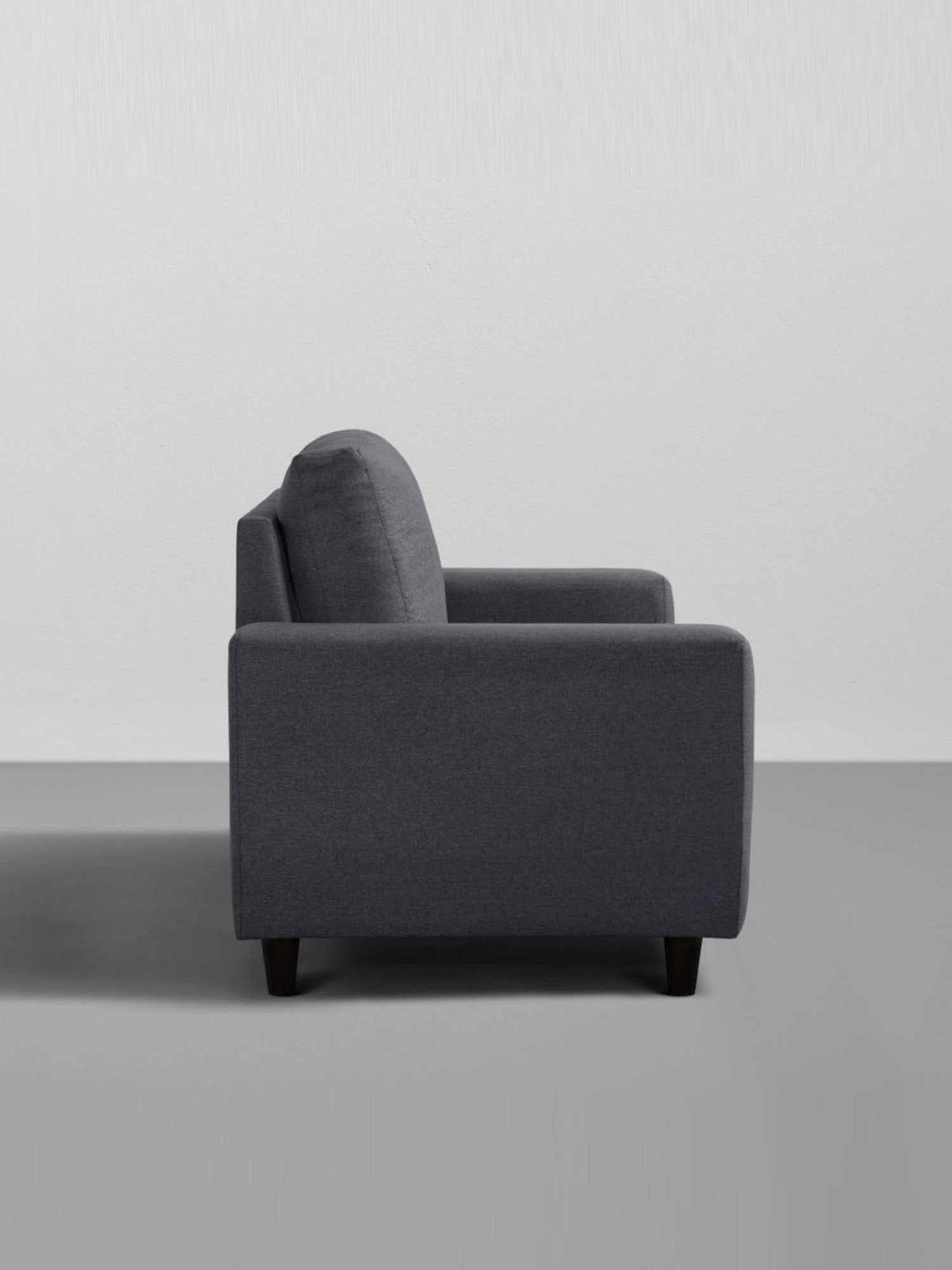 Sleepyhead Bae Stone Grey Fabric 2 Seater Sofa