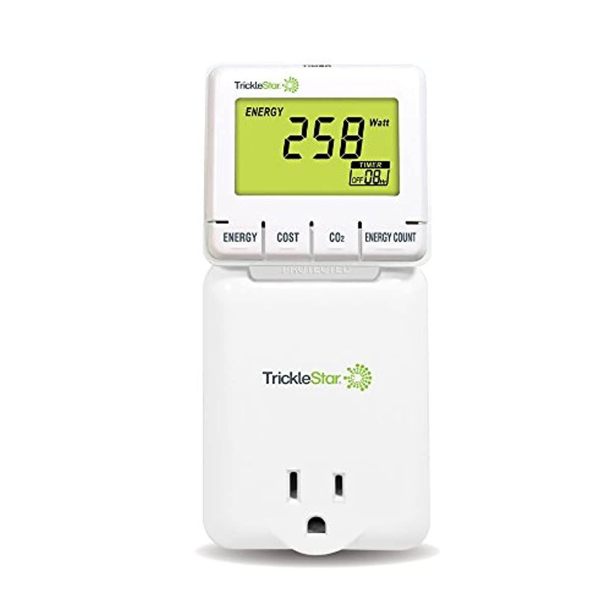 Trickle Star 890EM-US-W Plug-in Energy Monitor