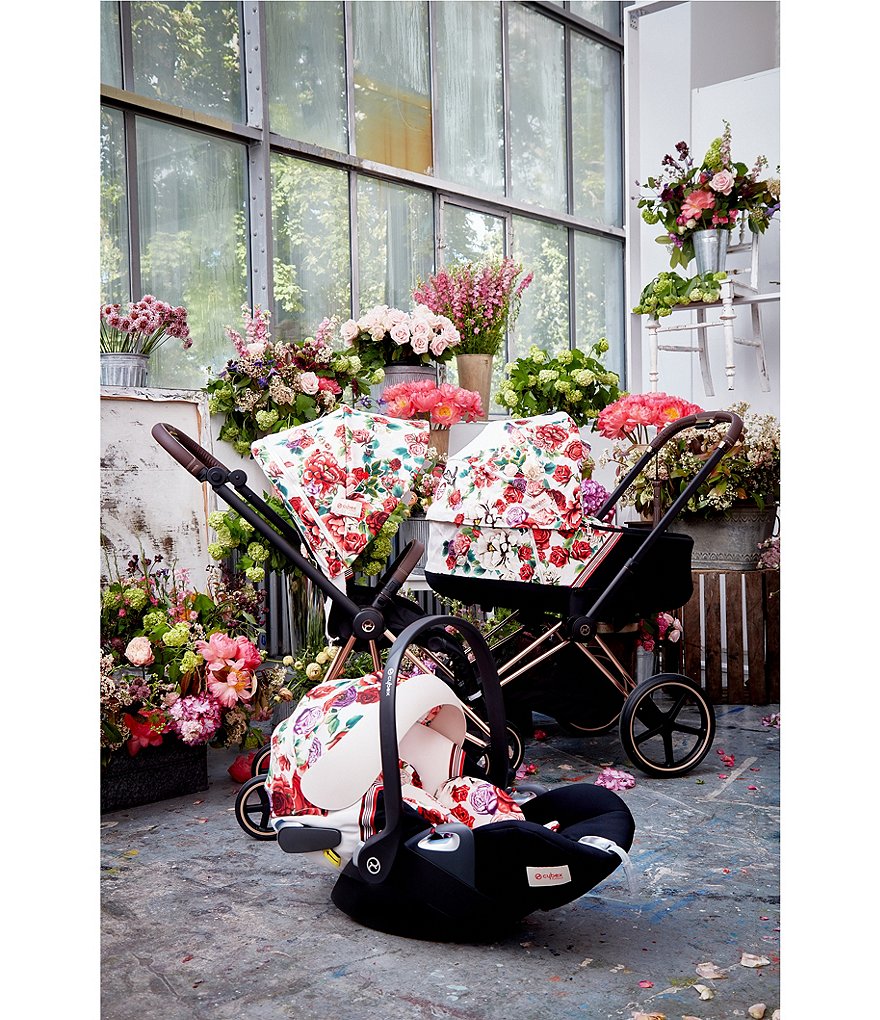 Cybex Spring Blossom Cloud Q with SensorSafe&trade; Infant Car Seat