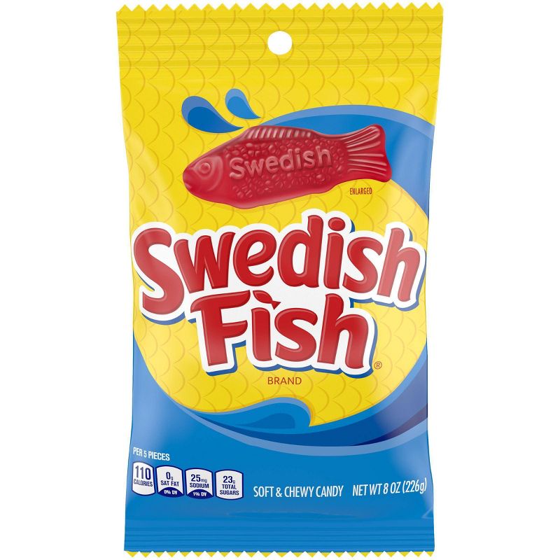 Swedish Fish Fat Free Soft & Chewy Candy - 8oz