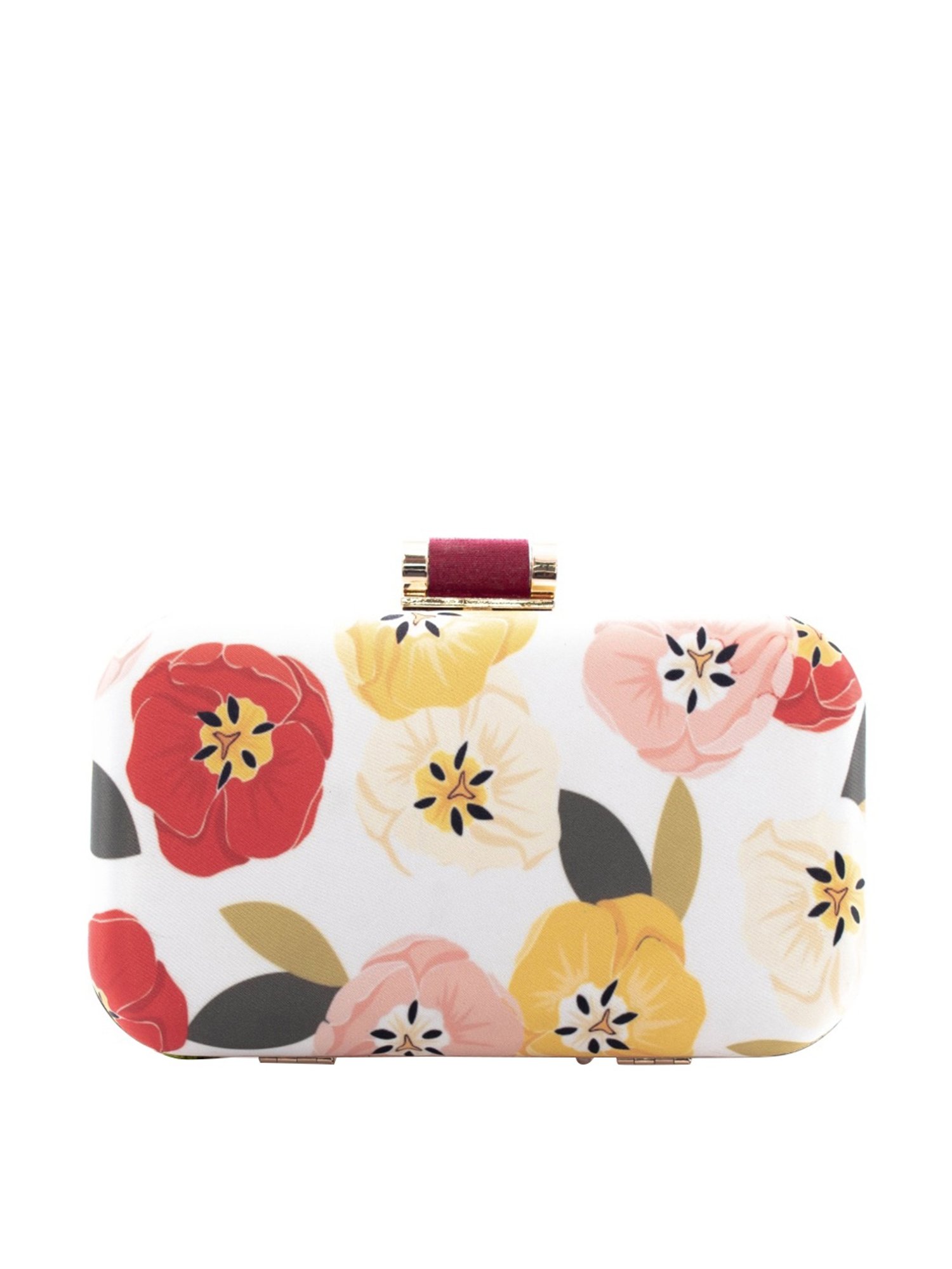 Sugarcrush Multicolor Silk Clutch