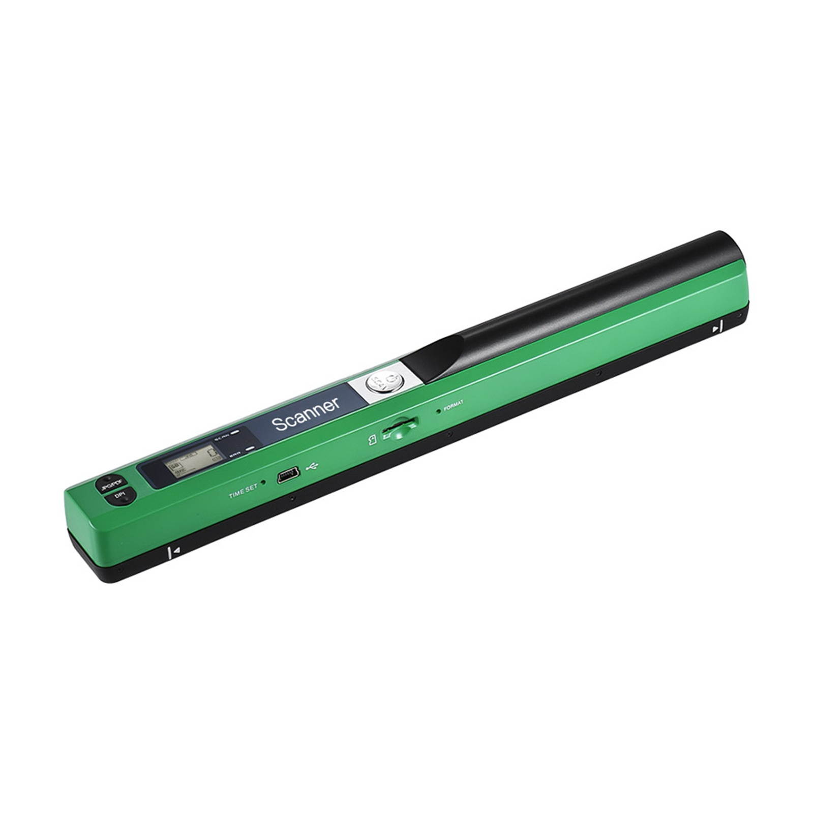 Portable Handheld Wand Wireless Scanner A4 Size 900DPI JPG/PDF Formate LCD Display with Protecting Bag and 8GB TF Card  for Business Document Reciepts Books Images