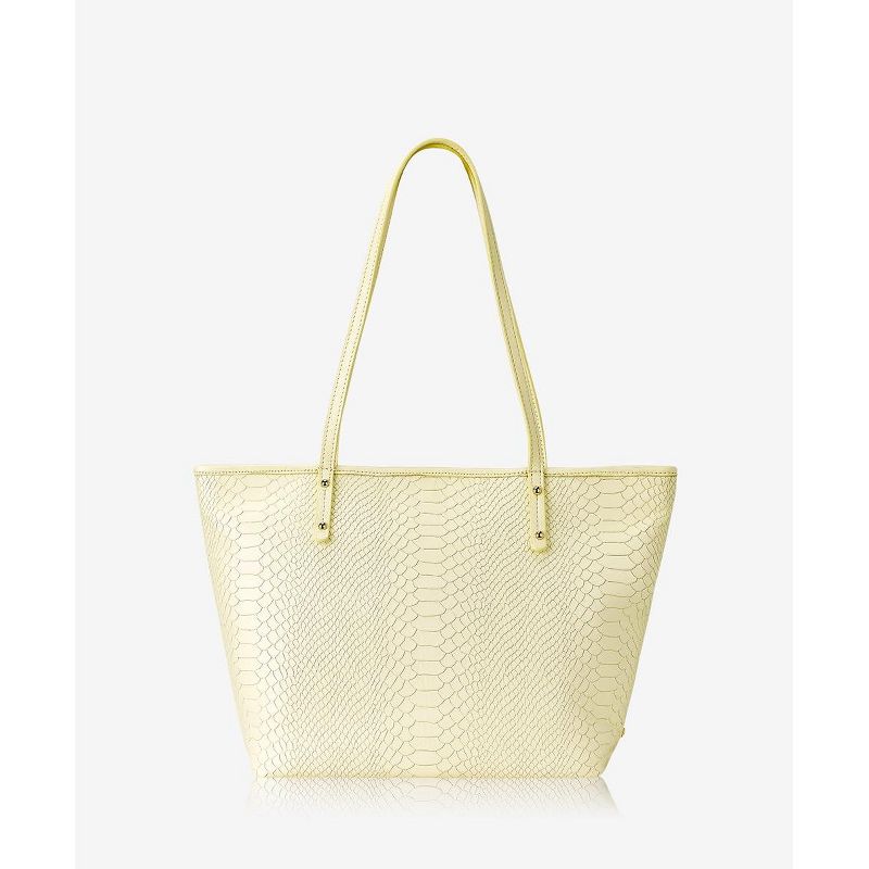 GiGi New York Yellow Zip Taylor Tote Bag