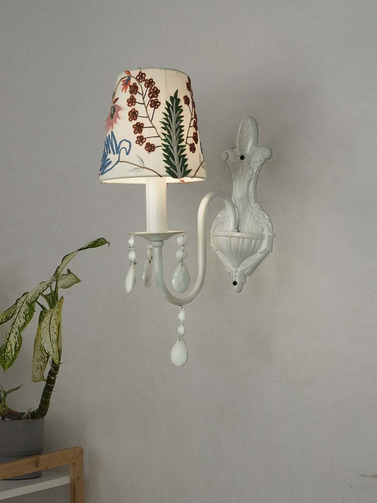 Fos Lighting Antique Brass Usha Double Wall Light (Bulb not included) - Set of 1