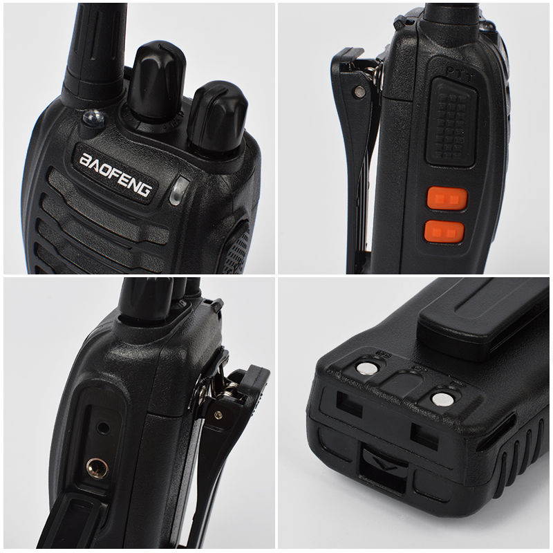 HYS BF-888S BaoFeng UHF 400-470 MHz Portable Mobile two way radio Walkie Talkie 16Channels 5W Ham Radio