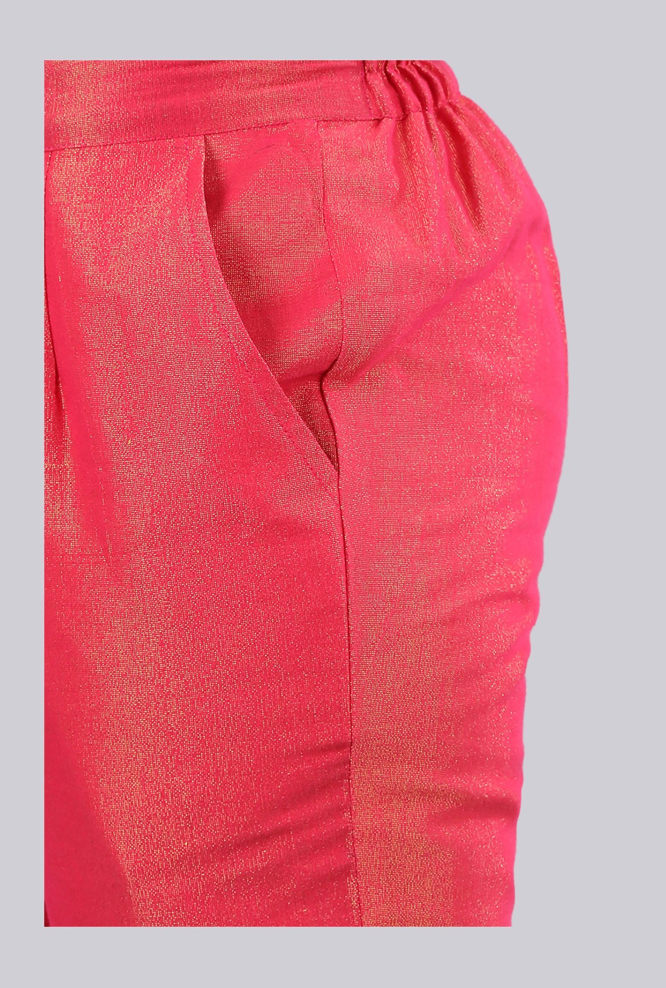 Aurelia Pink Regular Fit Pants