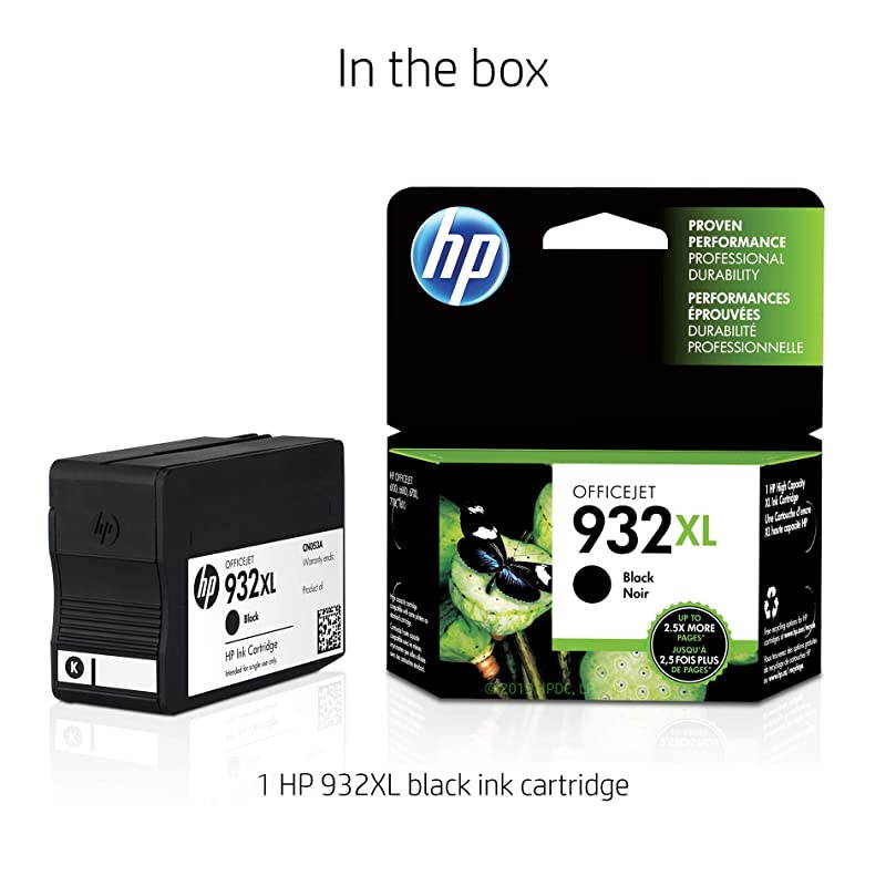 932XL | Ink Cartridge | Black | CN053AN